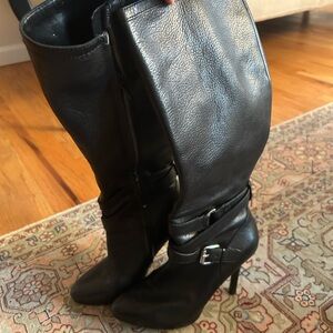 Polo by Ralph Lauren Black Heeled Boots